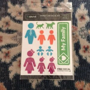 Skinit Family Car Decal Kit